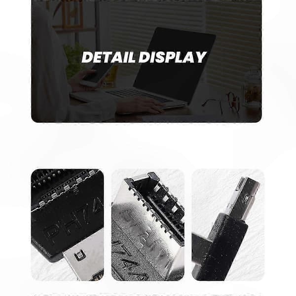 USB Type-C Etupaneeliadapteri tietokoneen emolevylle