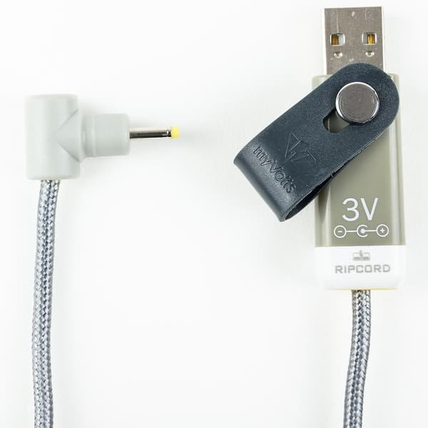 3V erstatningsstrømforsyning kompatibel med Sharp IM-DR420H Minidisc-spiller Ripcord USB