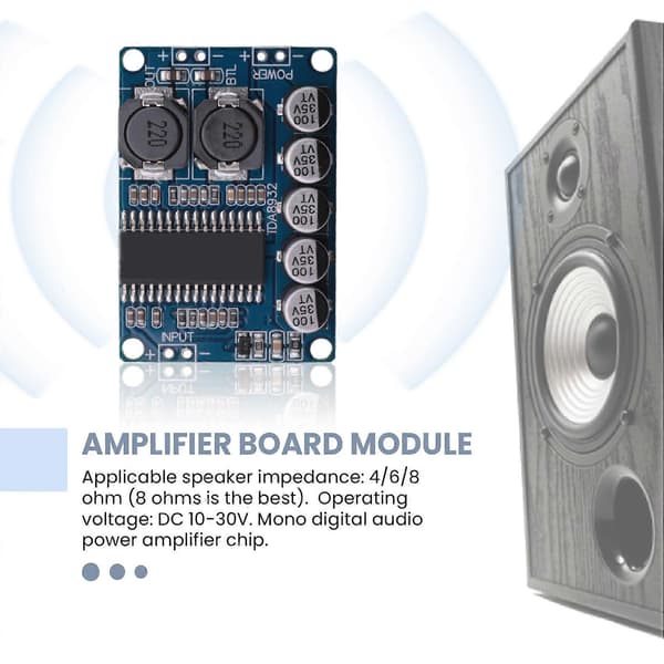 TDA8932 35W digital forsterkermodul