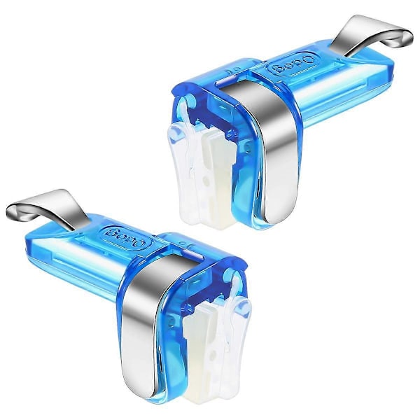 Mini Gaming Trigger For PUBG Gamepad Mobil Kontroll L1 R1 Skytespill Pubg Spill Brannknapper L1 R1 For Android Ios Joystick blue