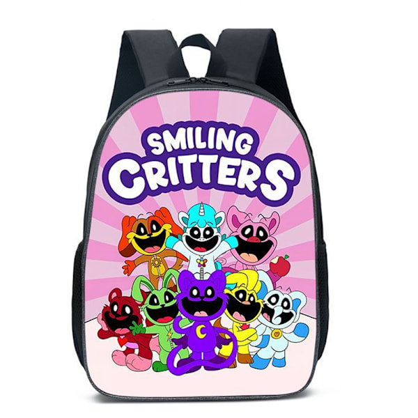 Smiling Critters Ryggsäck för Barn Skolresa Axelväska Ryggsäck C C 30*15*40cm