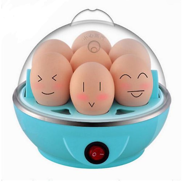 Äggångat ägg intelligent multifunktionell äggkokare automatisk power anti-torr äggbränningsmaskin Set7