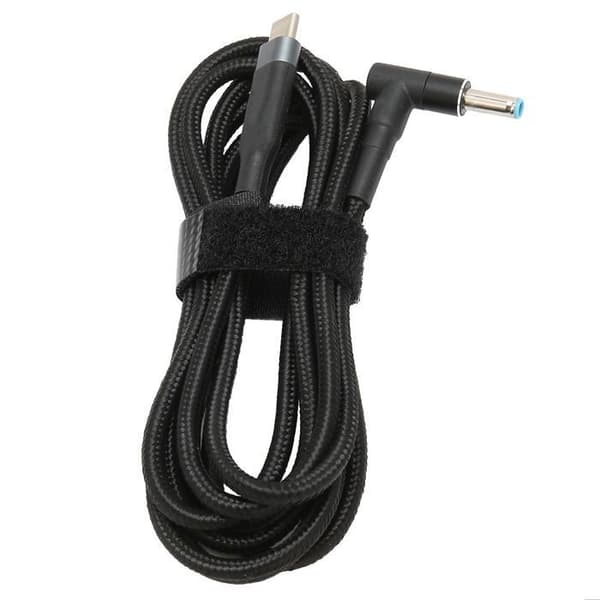 USB-C han til DC 4.5x3.0mm han opladerkabel til bærbar computer strømkabel til HP bærbar computer