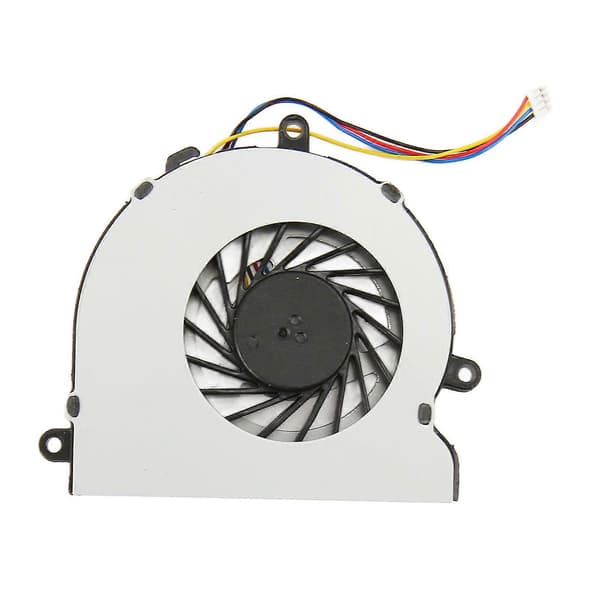 4-bens CPU-køleventilator til HP 15 BS AC AF 250 bærbar computer, præcis størrelse, støjsvag køleventilator med nem installation og LED-lys