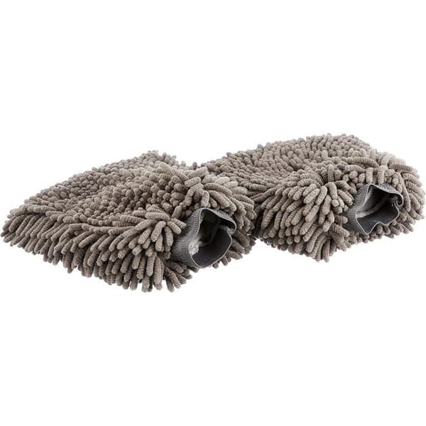 Mikrofiber biltvättvante, set om 2, grå, mått: 25 x 17 cm