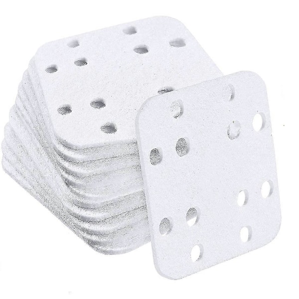 40 Stk. Mineralabsorberende Pads Luftfugter Filter Pads, til Lv600hh Mineral Afkalker Pads Til Kontor White
