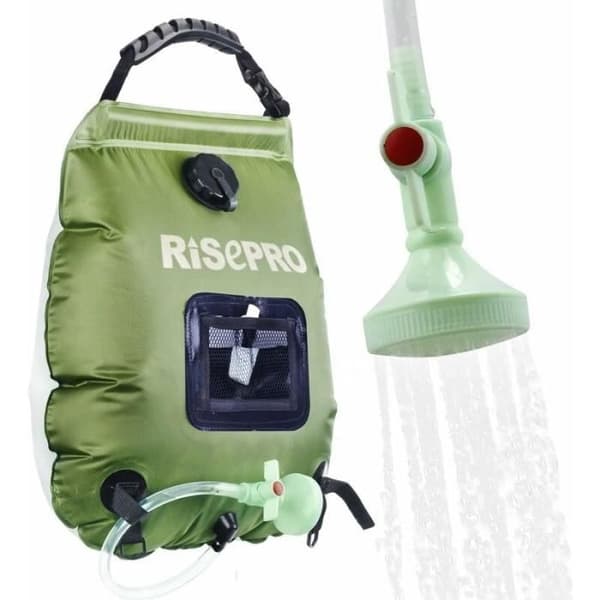 Solbruserpose, 20 liter, camping, 45°C, vandring, bjergbestigning