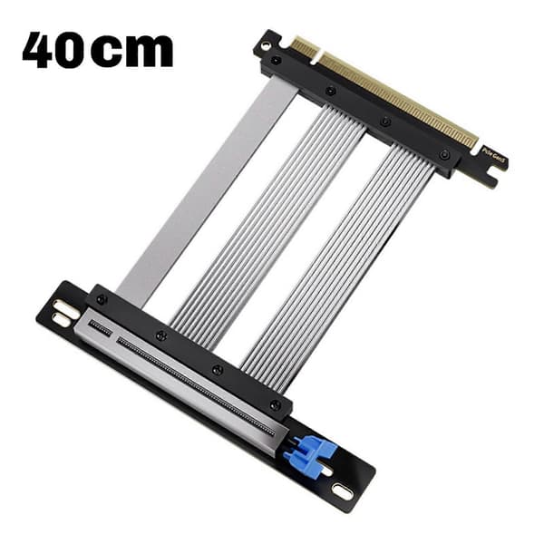 5.0 PCIE X16 Riser-kabel Grafikkort PCI-E X16 5.0 GPU-förlängning PCI Riser Skärmad förlängare för ATX/ITX 90 grader B