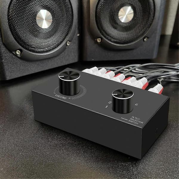 Audio Bi-direktionel Switcher Selector Audio Switch Splitter