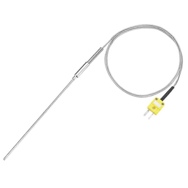 [KK] Meter Temperatursensorprobe -50 til 1100°C, 1m ledning 3,2x150mm