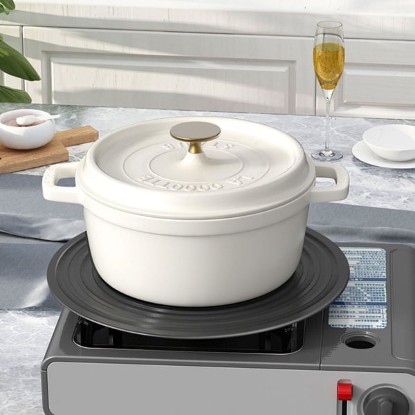 2st/ Set Värmespridare Halkfri design Värmeabsorberande aluminium Matlagning Värmeledningsplatta för kök 4