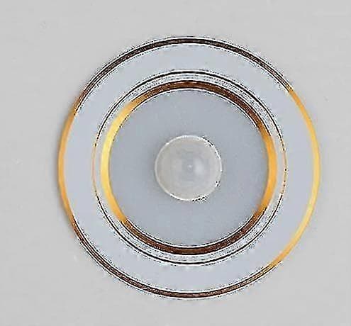 2026 Varmvit 7w Guld Led Downlight Pir Rörelsesensor Taklampor
