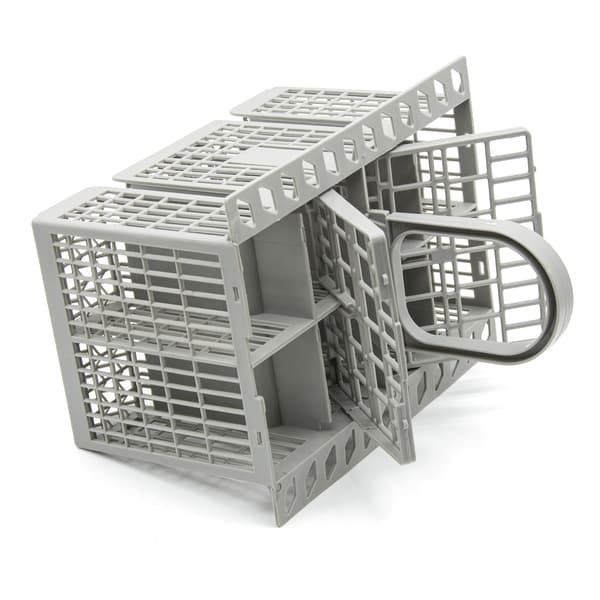 [KK] Universal Dishwasher Basket, Cleaning Basket, Practical Storage for Hotpoint, Whirlpool, etc. Dishwashers.
