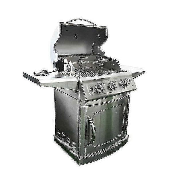 Rotisserie Motorbeslagssæt Universal Rustfrit Stål Grill