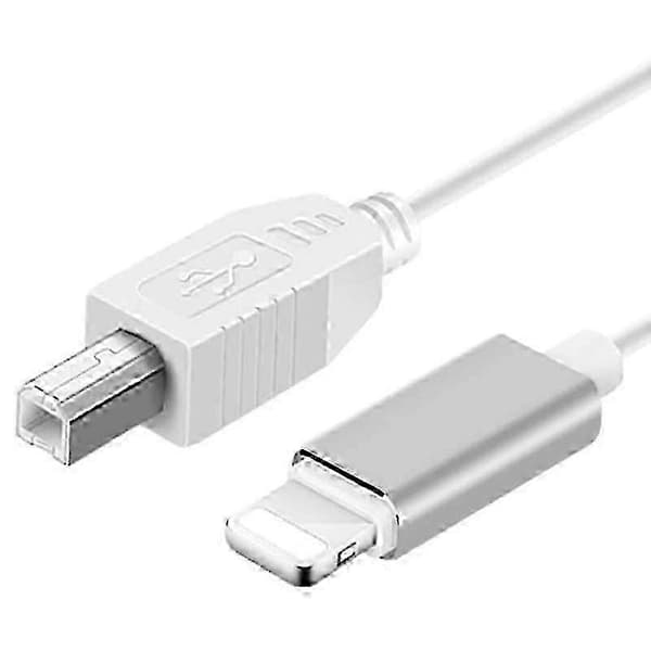 1m 8-pin til USB-B MIDI-kabel for iPad / iPhone