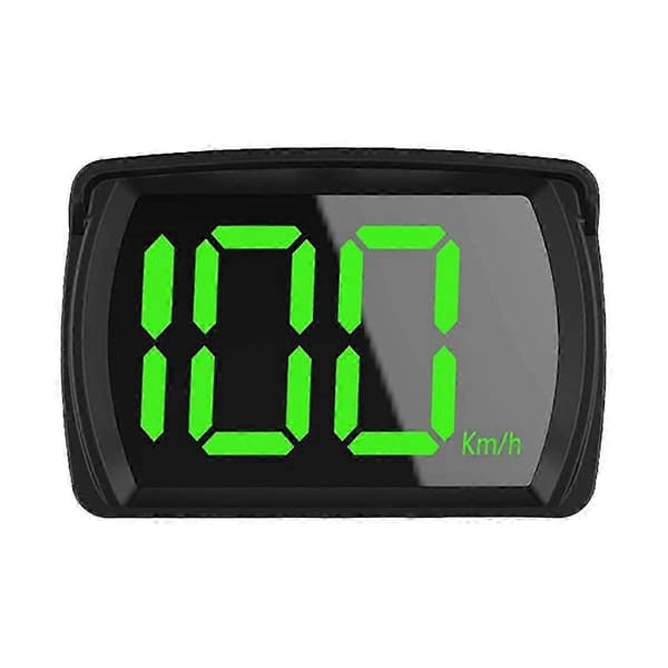Digitalt GPS-speedometer med HD LCD-display Black