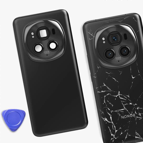 Erstatningsbagglas til Honor Magic 6 Pro Black