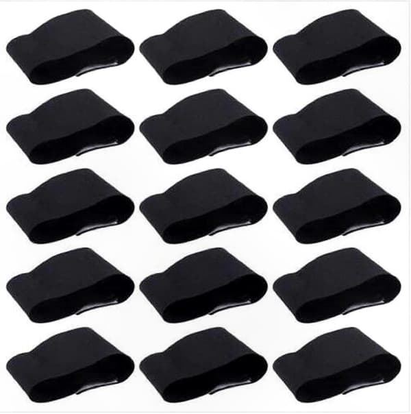 Sorte elastiske armbind til sorg, begivenheder, hold og mere (30 stk.) 15pcs