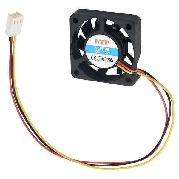 40mm x 10mm 3-benet 12V DC Børsteløs PC Computer Køleblæser 40x40x10mm