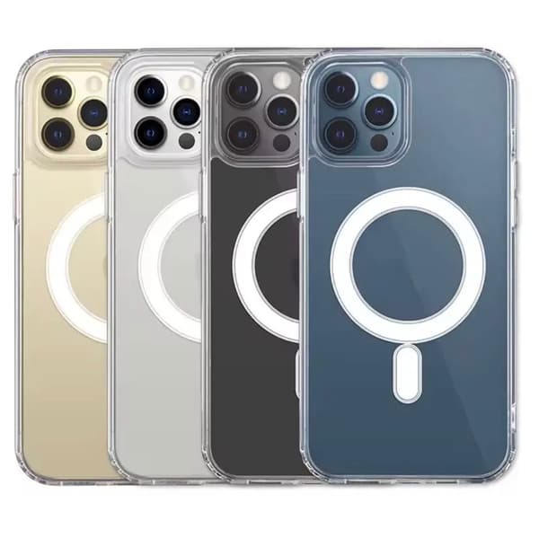 [KK]iPhone 13 PRO Case - MagSafe Transparent Case with Slim Design & Shock Protection