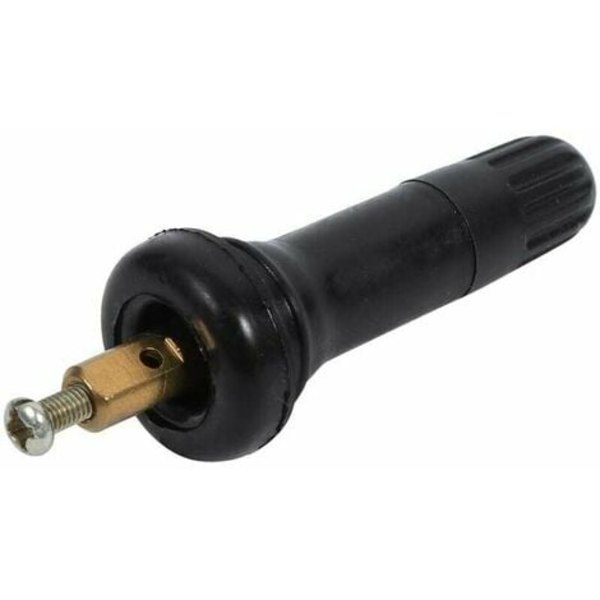 4 st däckventilreparationssats TPMS tryckgivare däcktrycksövervakningssystemventil med snäpp på däckventilstammar