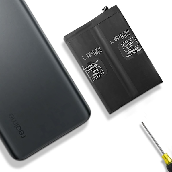 Sisäinen akku Realme GT 2 Pro 5000mAh vaihto BLP887 Black