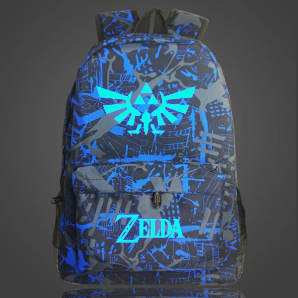 Anime Legend of Zelda Skolebag Luminous Student Ryggsekk Style 10