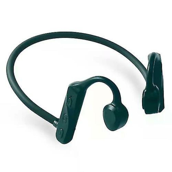Nya Bluetooth 5.0 Bone Conduction Headset Smart Press-hörlurar med Mic Ip5 vattentäta hörlurar