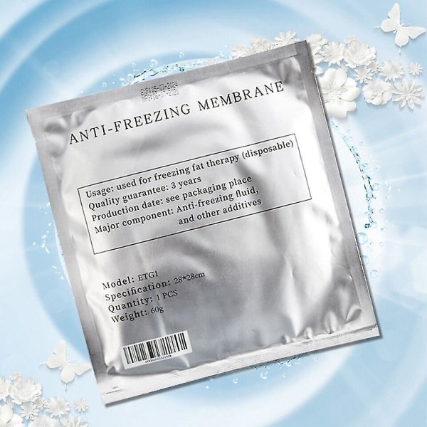 10 st frostskyddsmembran för Frozen fettterapi kryokuddar frostskyddsfilm