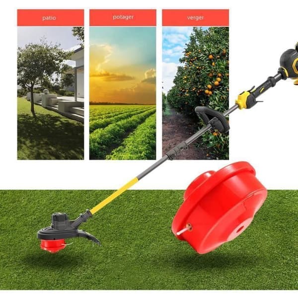 Klipphuvud - Universal - 3 delar - Plast - 113 mm diameter - Tap and Go-system