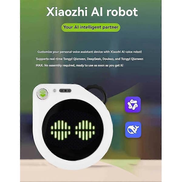 Til DeepSeek XiaoZhi AI Robot til SeeedStudio Watcher 1,45 tommer LCD-touchscreen Smart stemmeassistent