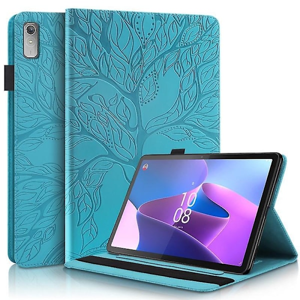 Tree of Life-etui for Lenovo Tab P11 Gen 2 (11,5 tommer) TB350FU / TB350XU Blue