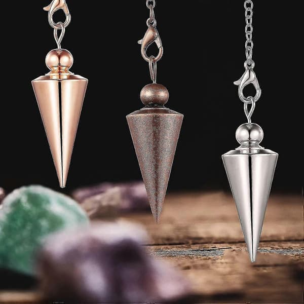 4 st kopparmetallpendel meditationsset