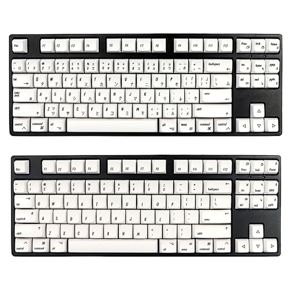 Tangentbordstangenter i MAC-stil för 133 tangenter, färgsublimering PBT-tangenter, MDA-profil i MAC-stil A