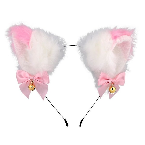 Cat Ears Headband, Halloween Costume, Cosplay Girl Plush Furry Ears