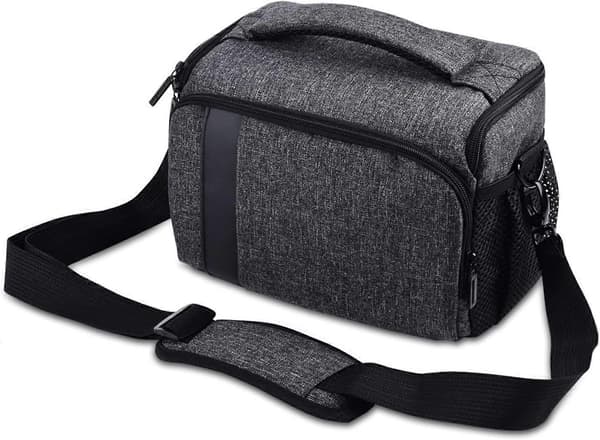 Vandtæt DSLR Kamerataske til Olympus EPL9 EPL8 EPL7 EPL6, OMD EM1 EM5 EM10 Mark III II, PENF, Mørkegrå
