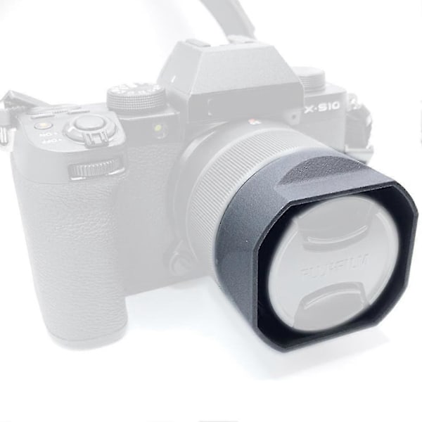 Fyrkantig Metall Bajonett Motljusskydd För Fuji XC35F2/XF35F2/XF23F