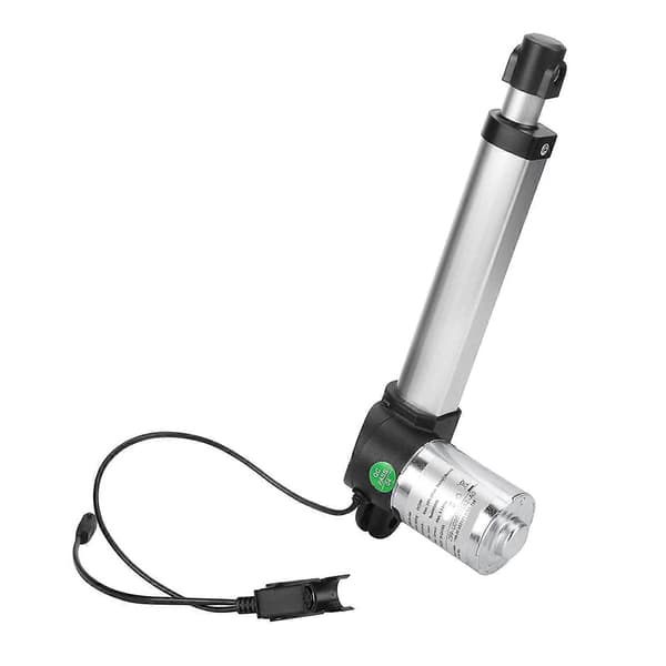 Lineær aktuator elektrisk hvilestol motor erstatningssett DC 24V hvilestol motor for sofa massasjestol Silver