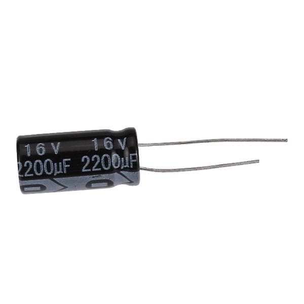 5 stk. 16V 2200uF Elektrolytkondensator 10 x 20 mm