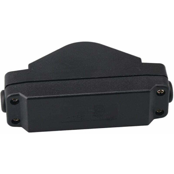 [KK] IP65 Button Inline Wire Switch Waterproof Black On/Off Switch 30A 220V, DEBUNS