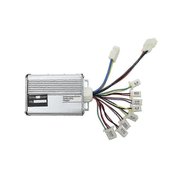 36v 1000w Børstet Controller Elektrisk Cykel E-cykel Scooter Børste Hastighedscontroller Motor Til Elektrisk Scooter Silver
