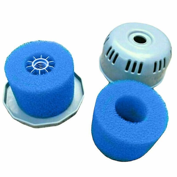 4-pak Biofoam Filter Oppblåsbare Lay Z Spa Kassett 58323 Filter Vi Bestway[C]