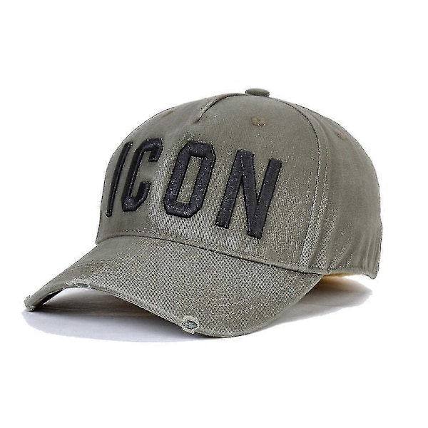 Bomull Baseball Caps Icon Logo Dsq2 Bokstaver Høy Kvalitet Cap Menn Kvinner Hat Svart Cap Dad Hatter