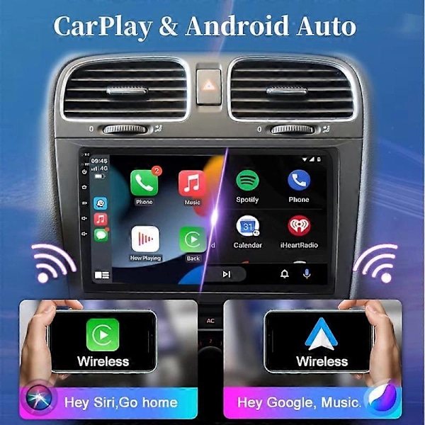 Bilmultimedie til Peugeot 308 T9 308S 2013-2017 Radio Navigation GPS Afspiller Carplay Wifi 4Core 2+32 with carplay