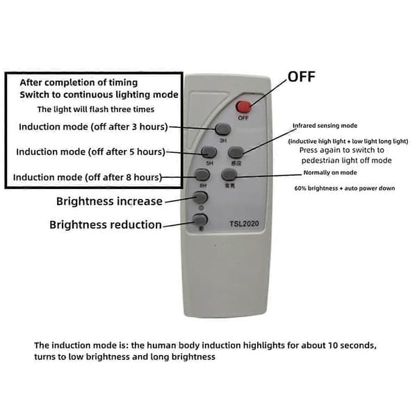 3.2V 3.7V Solcellelampeplade Solcellelysprintplade Infrarød Menneskelig Induktion Solcellegadelys Driverplade