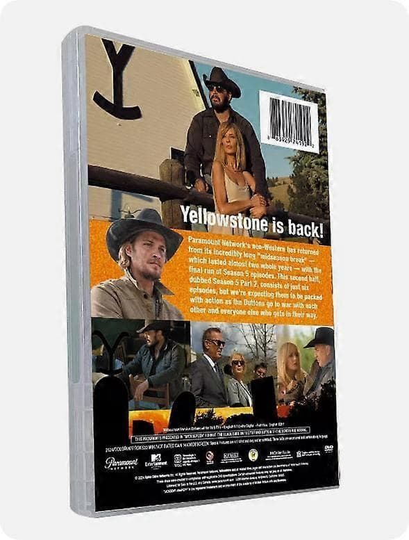 [KK]Yellowstone sæson 5 del 2: (DVD-serie 2-disc) engelsk version