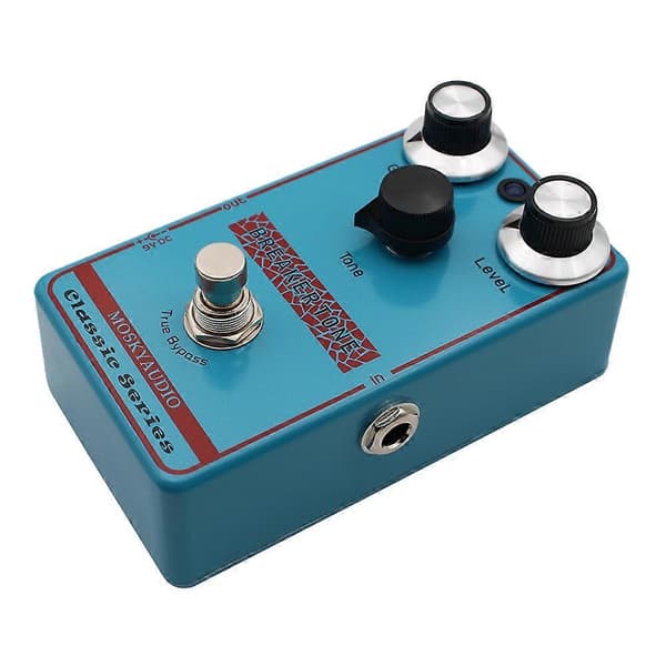 Mosky Breaker Tone Classic Drive Gitarr Effektpedal True Bypass, Low Gain Overdrive Gitarrpedal Effekt