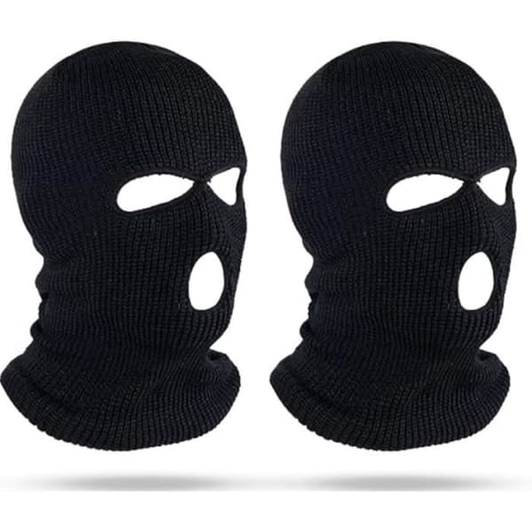 Balaklava - Ej specificerad - 2 delar - Stickad - En storlek - Unisex