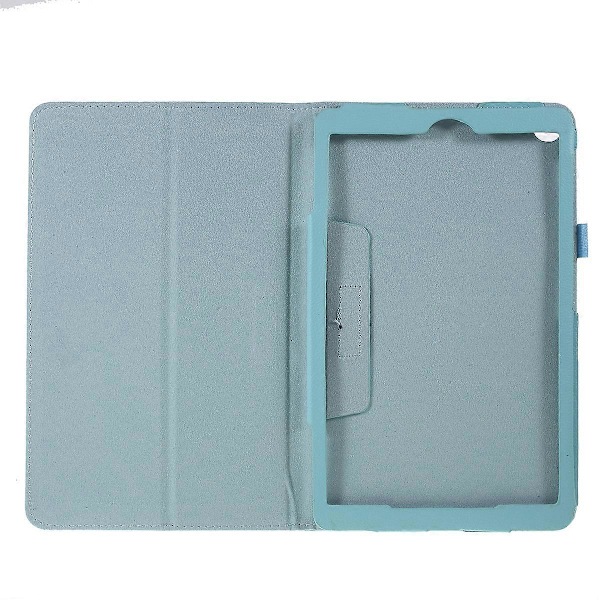 Beskyttende nettbrettetui i skinn med stativ for Samsung Galaxy TAB A 10.1 (2019) SM-T510/SM-T515 Baby Blue