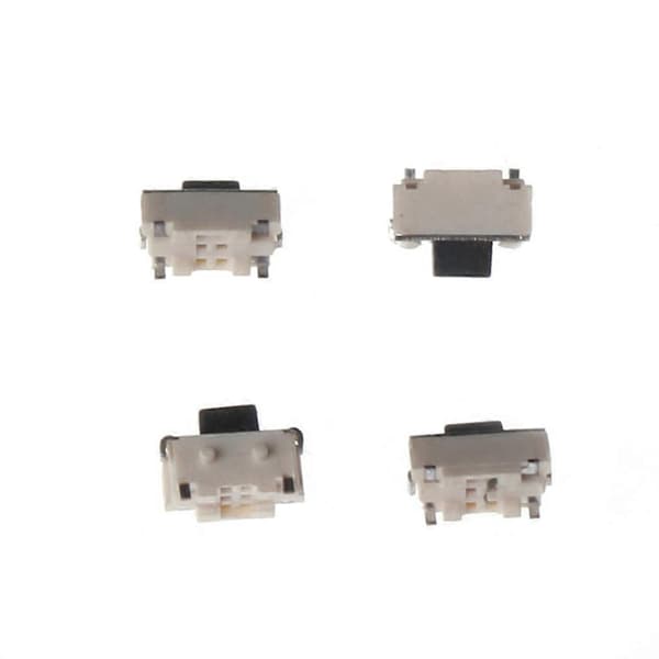 10 stk/1 sæt side taktil trykknap mikro SMD SMT taktafbryder 2x4x3,5 mm Multicolor